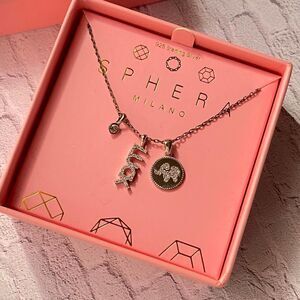 Sphere Milano CZ Luck Charms Necklace